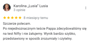 nifty pro opinie testdna